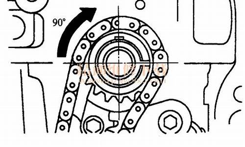 丰田特锐发动机正时链条图_丰田特锐发动机正时链条图解