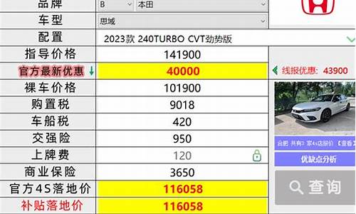 汽车报价查询底价怎么查询_汽车报价查询底价怎么查询的